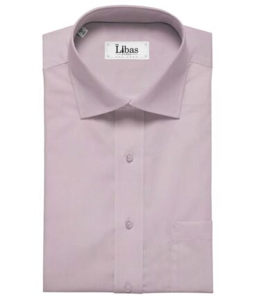 Raymond Blush Pink 100% Cotton Fil-a-Fil Solid Shirt Fabric (1.60 M)