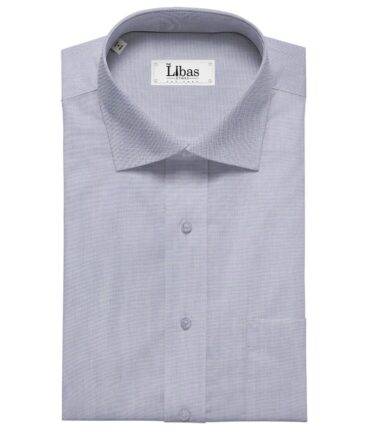 Raymond Light Blue 100% Cotton Fil-a-Fil Solid Shirt Fabric (1.60 M)