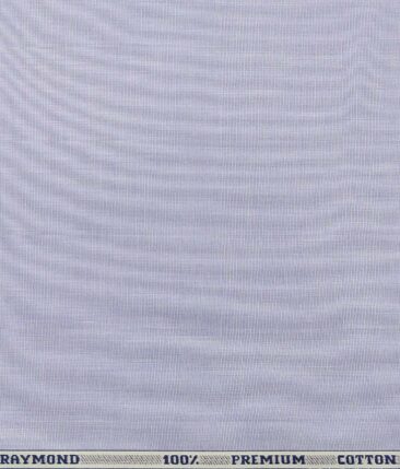 Raymond Light Blue 100% Cotton Fil-a-Fil Solid Shirt Fabric (1.60 M)