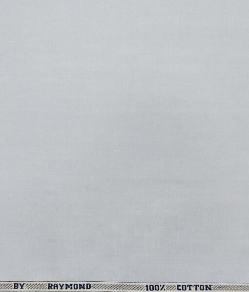 Raymond Light Sky Blue 100% Cotton Fil-a-Fil Solid Shirt Fabric (1.60 M)