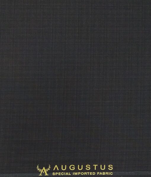Augustus Greenish Grey Self Design Unstitched Terry Rayon Suiting Fabric