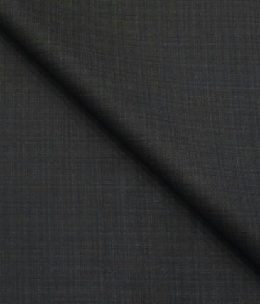 Augustus Greenish Grey Self Design Unstitched Terry Rayon Suiting Fabric