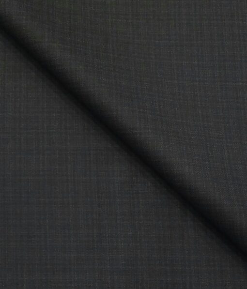 Augustus Greenish Grey Self Design Unstitched Terry Rayon Suiting Fabric