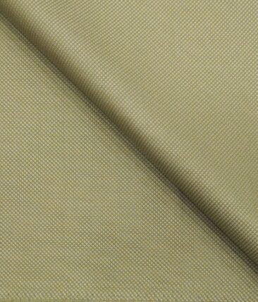 Augustus Oyster Beige Royal Oxford Unstitched Terry Rayon Suiting Fabric