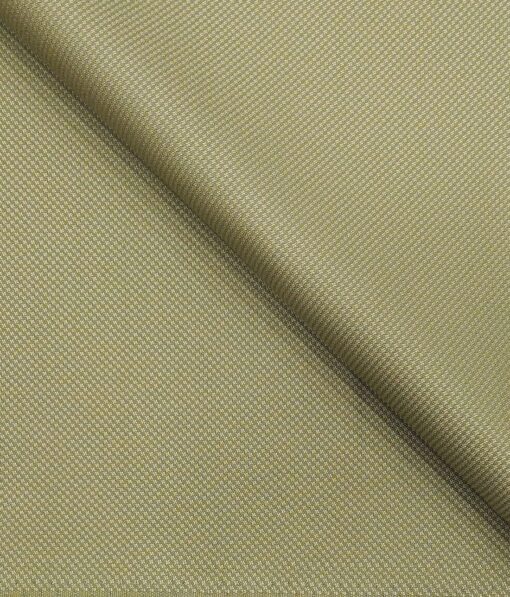 Augustus Oyster Beige Royal Oxford Unstitched Terry Rayon Suiting Fabric