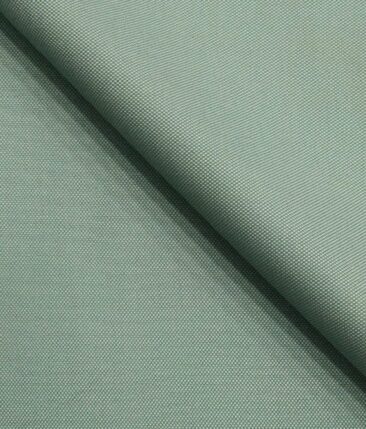 Don & Julio Mint Green Dotted Structure Unstitched Terry Rayon Suiting Fabric