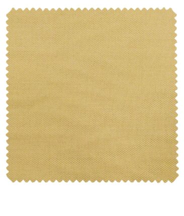 Grado by Grasim Macaroon Beige Polyester Viscose Structured Unstitched Suiting Fabric