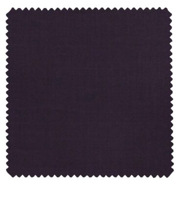 Marconi by Siyaram's Dark Purple Terry Rayon Solids Unstitched Suiting Fabric