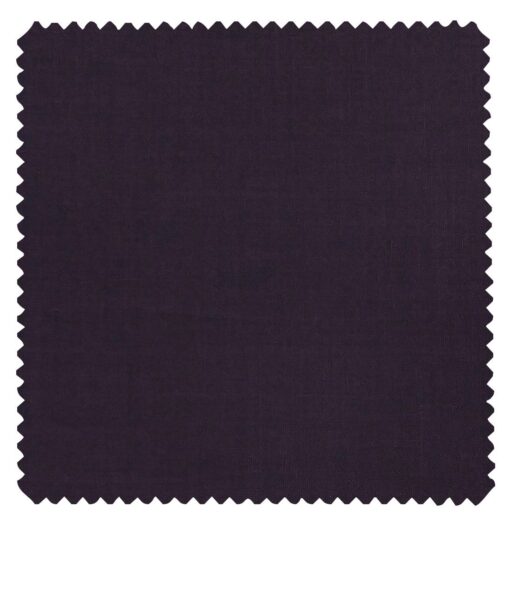 Marconi by Siyaram's Dark Purple Terry Rayon Solids Unstitched Suiting Fabric