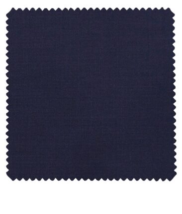 Marconi by Siyaram's Dark Royal Blue Terry Rayon Solids Unstitched Suiting Fabric