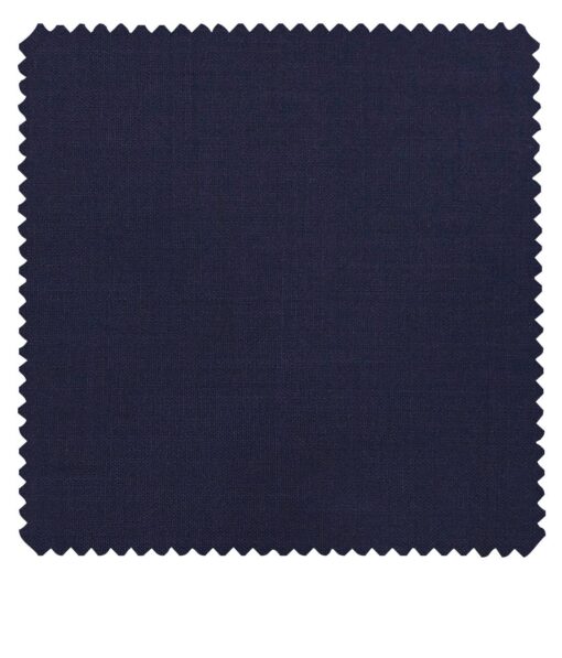 Marconi by Siyaram's Dark Royal Blue Terry Rayon Solids Unstitched Suiting Fabric