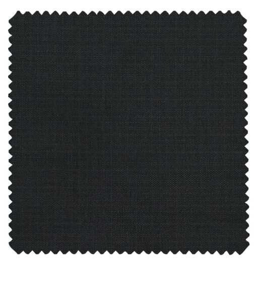 Raymond Greyish Black Polyester Viscose Self Design Unstitched Suiting Fabric