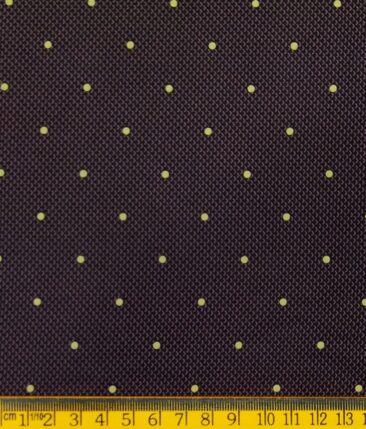 Exquisite Dark Purple 100% Cotton Printed Shirt Fabric (2.40 M)
