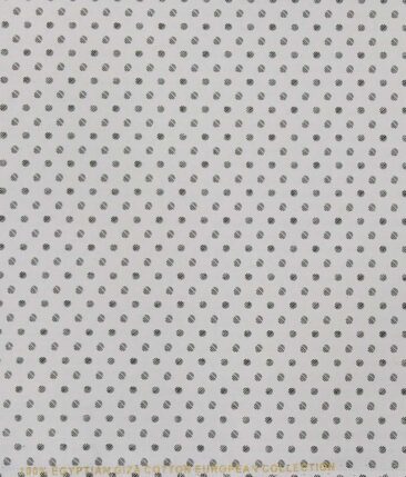 Combo of Raymond Blackish Grey Self Design Trouser Fabric With Nemesis Light Grey 100% Giza Cotton Printed Shirt Fabric (Unstitched)