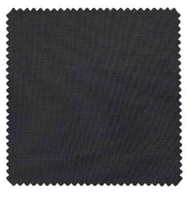 Raymond Dark Sea Green Polyester Viscose Self Structured Unstitched Suiting Fabric - 3.75 Meter