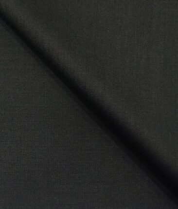 Don & Julio Men's Dark Greenish Grey Terry Rayon Self Design Unstitched Suiting Fabric - 3.75 Meter