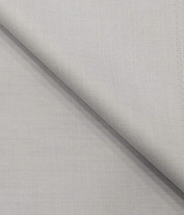 Don & Julio Men's Light Blueish Grey Terry Rayon Self Design Unstitched Suiting Fabric  - 3.75 Meter