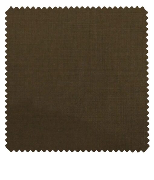 Don & Julio Men's Coffee Brown Terry Rayon Self Design Unstitched Suiting Fabric - 3.75 Meter