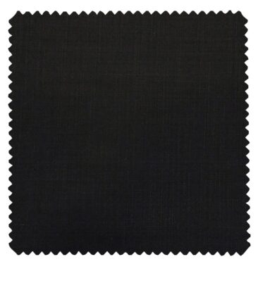 Don & Julio Men's Black Terry Rayon Self Design Unstitched Suiting Fabric - 3.75 Meter