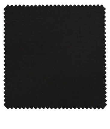 Don & Julio Men's Dark Blue Terry Rayon Solid Satin Weave Unstitched Suiting Fabric - 3.75 Meter