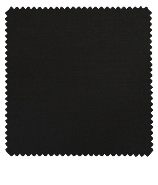 Don & Julio Men's Dark Blue Terry Rayon Solid Satin Weave Unstitched Suiting Fabric - 3.75 Meter
