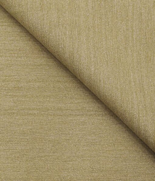 Arvind Men's Cotton Denim Unstitched Stretchable Jeans Fabric (Camel