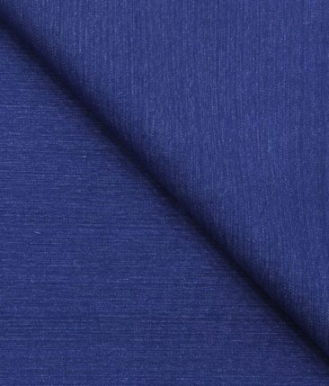 Arvind Men's Cotton Denim Unstitched Stretchable Jeans Fabric (Firoza Blue
