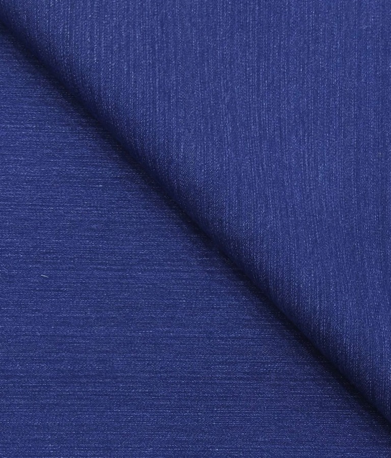 Arvind Men's Cotton Denim Unstitched Stretchable Jeans Fabric (Firoza Blue
