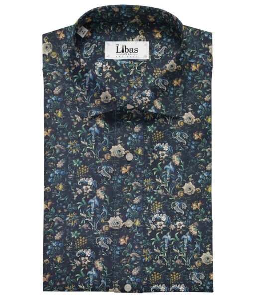 Monza Men's 100% Premium Cotton Multicolor Digital Floral Print ...