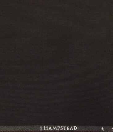 J.Hampstead by Siyaram's Men's Terry Rayon  Self Design Shiny Unstitched Suiting Fabric (Dark Purple