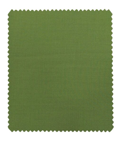 Donear Men's Solids Terry Rayon Unstitched Suiting Fabric (Light Green)