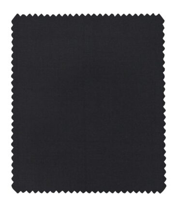 Marcellino Men's Terry Rayon Broad Self Checks Unstitched Suiting Fabric (Dark Blue)