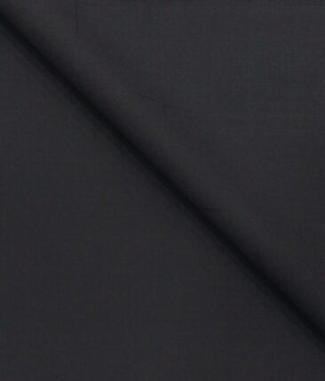 Marcellino Men's Terry Rayon Broad Self Checks Unstitched Suiting Fabric (Dark Blue)