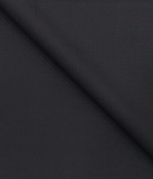 Marcellino Men's Terry Rayon Broad Self Checks Unstitched Suiting Fabric (Dark Blue)