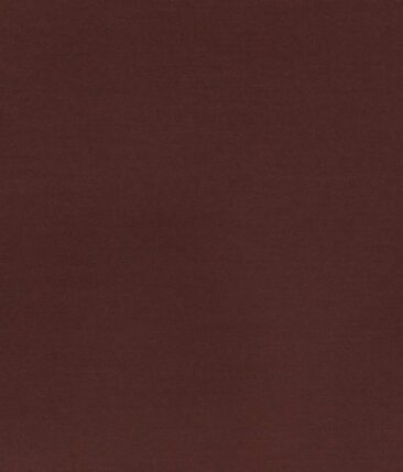 Marcellino Men's Terry Rayon Solids Satin Unstitched Suiting Fabric (Maroon Red)