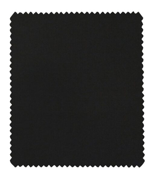Marcellino Men's Terry Rayon Solids Unstitched Suiting Fabric (Black )