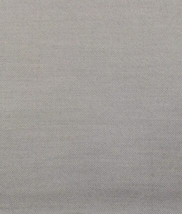 Marcellino Men's Terry Rayon Very Shiny Structured Party Wear Unstitched Suiting Fabric (Light Silver Grey)