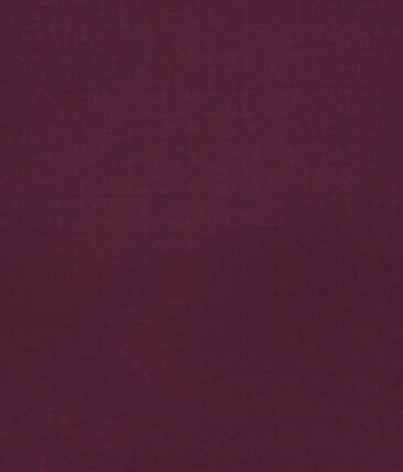 Marcellino Men's Terry Rayon Solids Unstitched Suiting Fabric (Plum Purple)