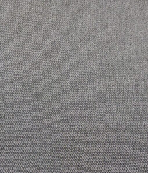 Marcellino Men's Terry Rayon Very Shiny Self Design Party Wear Unstitched Suiting Fabric (Silver Grey)