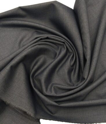 Marcellino Men's Terry Rayon Self Design Unstitched Suiting Fabric (Worsted Grey)
