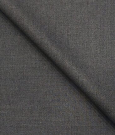 Marcellino Men's Terry Rayon Self Design Unstitched Suiting Fabric (Worsted Grey)