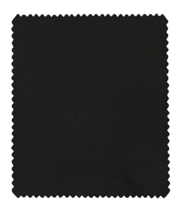 Marcellino Men's Terry Rayon Very Shiny Structured Party Wear Unstitched Suiting Fabric (Black)