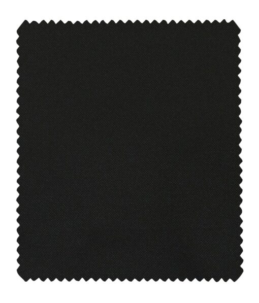 Marcellino Men's Terry Rayon Very Shiny Structured Party Wear Unstitched Suiting Fabric (Black)