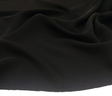 Don & Julio Men's Terry Rayon Unstitched Fluffy Japanese Suiting Fabric (Jet Black)