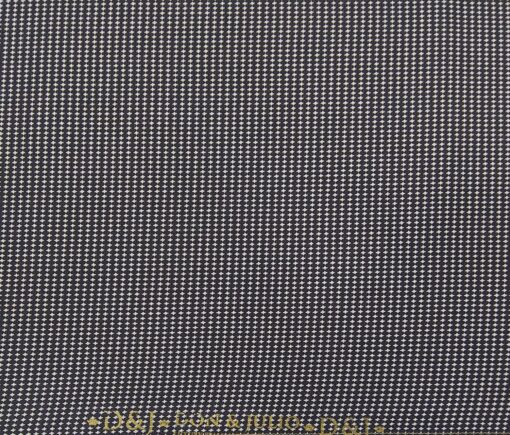 Don & Julio Terry Rayon Unstitched Dobby Structured Suiting Fabric (Black)