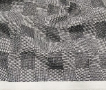 J.Hampstead Men's Velvet Unstitched Printed Suiting Fabric (Grey)
