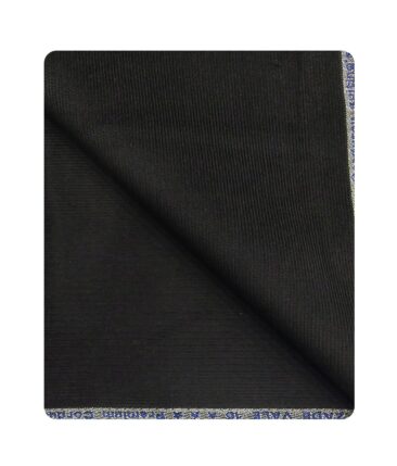 Arvind Men's Cotton Non-Stretchable Unstitched 1.50 Meter Corduroy Trouser Fabric (Dark Grey)