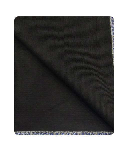 Arvind Men's Cotton Non-Stretchable Unstitched 1.50 Meter Corduroy Trouser Fabric (Dark Grey)