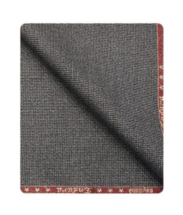 Raymond Men's Poly Viscose Unstitched Structured Suiting Fabric (Silver Grey)
