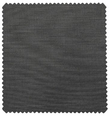 Raymond Men's Poly Viscose Unstitched Dotted Structured Suiting Fabric (Blueish Grey)